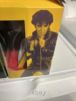 JUMBO ELVIS PRESLEY THE KING Mug Plate & Ornament Collection Set of 3 RARE