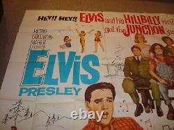 KISSIN COUSINS 6 SHEET MOVIE POSTER USA RARE ORIGINAL 81 x 81 ELVIS PRESLEY 1964