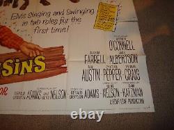 KISSIN COUSINS 6 SHEET MOVIE POSTER USA RARE ORIGINAL 81 x 81 ELVIS PRESLEY 1964