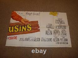 KISSIN COUSINS 6 SHEET MOVIE POSTER USA RARE ORIGINAL 81 x 81 ELVIS PRESLEY 1964