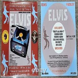 King ELVIS Presley 2003 Mega-Rare THAT'S ALL RIGHT 2-Sided PROMO PIC SLEEVE