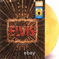 King ELVIS Presley 2022 ELVIS Soundtrack Exclusive Ltd GOLD VINYL+ RARE POSTER