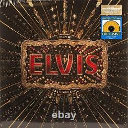 King ELVIS Presley 2022 ELVIS Soundtrack Exclusive Ltd GOLD VINYL+ RARE POSTER