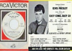 King ELVIS Presley EASY COME, EASY GO RARE ERROR! RCA EPA-4387 WL PROMO NM/EX