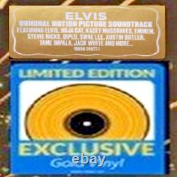 King ELVIS Presley ELVIS 2022 OST LTD. EDITION GOLD VINYL + RARE FAN POSTER