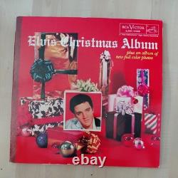King ELVIS Presley ELVIS XMAS ALBUM RED Vinyl RARE'03 RCA Record Club EXCLUSIVE