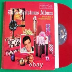 King ELVIS Presley ELVIS XMAS ALBUM RED Vinyl RARE'03 RCA Record Club EXCLUSIVE
