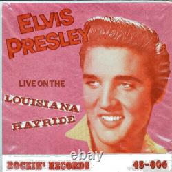 King ELVIS Presley LIVE ON THE LOUISIANA HAYRIDE ROCKABILLY EP +RARE Bonus Pic