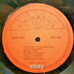 King ELVIS Presley THE ORIGINAL SUN SOUND OF ELVIS PRESLEY MALAYSIA ONLY RARE NM