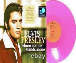 King ELVIS Presley WHERE NO ONE STANDS ALONE EPE EXCLUSIVE LTD PINK VINYL RARE