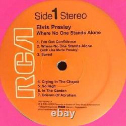 King ELVIS Presley WHERE NO ONE STANDS ALONE EPE EXCLUSIVE LTD PINK VINYL RARE