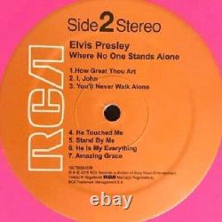 King ELVIS Presley WHERE NO ONE STANDS ALONE EPE EXCLUSIVE LTD PINK VINYL RARE