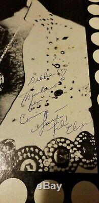 LIL' ELVIS! Vinyl SIGNED by Elvis Presley SUPER RARE