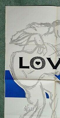 LOVING YOU (1957) original UK quad movie poster ELVIS PRESLEY very rare