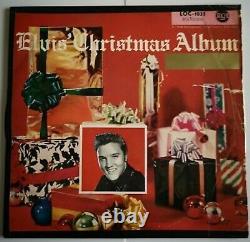 LP 1957 / 1961 Elvis Presley CHRISTMAS ALBUM RCA LOC 1035 s7 RARE GERMANY