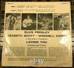 LP 1957 Elvis Presley LOVING YOU RCA LPM 1515 C Top Open RARE ERSTPRESSUNG