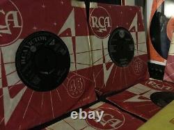 L@@K ELVIS PRESLEY 15 X 7INCH VINYL COLLECTION 45RPM PRESSING VG To EX RARE