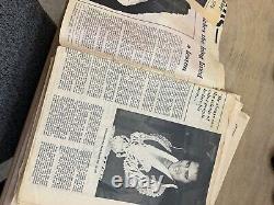 Large collection of rare Elvis Presley Death newspapers