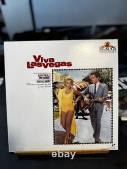 Laserdisc Rare Elvis Presley Box set 5 LD Elvis Alive Special -ML4 & Obi NTSC