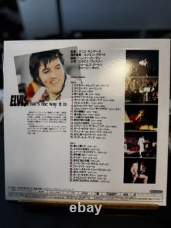 Laserdisc Rare Elvis Presley Box set 5 LD Elvis Alive Special -ML4 & Obi NTSC