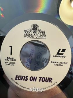 Laserdisc Rare Elvis Presley Box set 5 LD Elvis Alive Special -ML4 & Obi NTSC