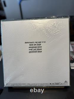 Laserdisc Rare Elvis Presley Box set 5 LD Elvis Alive Special -ML4 & Obi NTSC