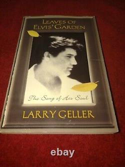Leaves Of Elvis' Garden By Larry Geller, Rare Elvis Book, Larry Geller