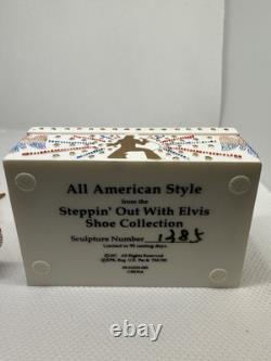 Limited edition very rare Elvis Presley collectible Shoe With Stand
