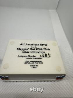 Limited edition very rare Elvis Presley collectible Shoe With Stand