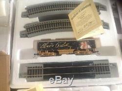 Looksale Rare One Off Elvis Presley Ho Scale Model Trains Set, Track Plus More