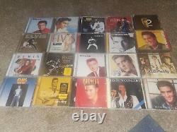 Lot Of 20 Elvis Presley Cds Imports Rare Ballads Country Etc (Lot #44)
