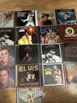 Lot Of 21 Elvis Presley CDs Some Rare Titles