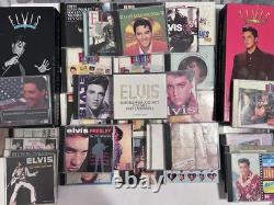 Lot Of (32) Rare Elvis Presley CD (many OOP) + 2 (5) CD box Sets 1 Disc Missing