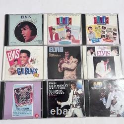 Lot Of (32) Rare Elvis Presley CD (many OOP) + 2 (5) CD box Sets 1 Disc Missing