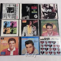 Lot Of (32) Rare Elvis Presley CD (many OOP) + 2 (5) CD box Sets 1 Disc Missing