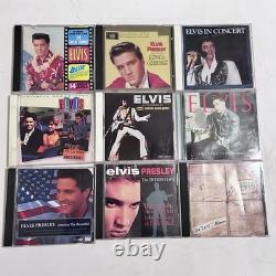 Lot Of (32) Rare Elvis Presley CD (many OOP) + 2 (5) CD box Sets 1 Disc Missing