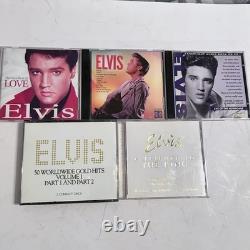 Lot Of (32) Rare Elvis Presley CD (many OOP) + 2 (5) CD box Sets 1 Disc Missing