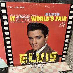 Lot Of 4 Elvis Presley Vinyl Records Rare First Pressing