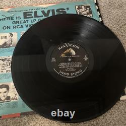 Lot Of 4 Elvis Presley Vinyl Records Rare First Pressing