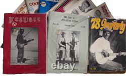 Lot of 11 RARE music journals Rockabilly Sun Records OOP Sam Cooke Elvis Presley