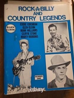 Lot of 11 RARE music journals Rockabilly Sun Records OOP Sam Cooke Elvis Presley