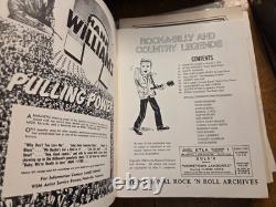 Lot of 11 RARE music journals Rockabilly Sun Records OOP Sam Cooke Elvis Presley