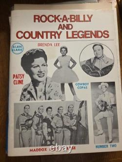 Lot of 11 RARE music journals Rockabilly Sun Records OOP Sam Cooke Elvis Presley