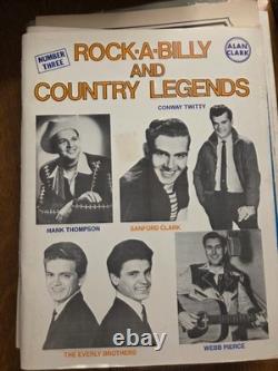 Lot of 11 RARE music journals Rockabilly Sun Records OOP Sam Cooke Elvis Presley