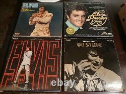 Lot of 13 Elvis Presley LPs VG Condition Records with Rare Elvis Christmas Album