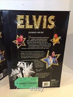 Lot of 3 RARE 1993 Hasbro Elvis Presley UNRELEASED DOLLS Series 2 Prototypes