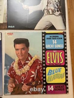 Lot of 7 Elvis Presley Rare Vintage 12 Vinyl Record Lp No BaR Code Sealed NEw