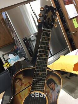 Ltd Ed Bradford Exchange Very Rare Elvis Presley Guitar Cookie Jar-reduced