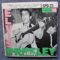 MEGA RARE Elvis Presley SPD-23 ORIGINAL 1956 TRI FOLD EP 45 RPM Record