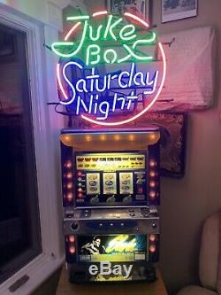 MEGA RARE! Licensed Elvis Presley IGT Las Vegas Slot Machine (COINS INCLUDED) ++
